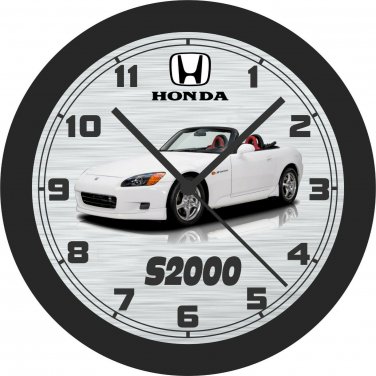 2000 Honda S2000 Conv. Wall Clock-Free US Ship