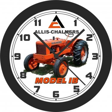 Allis Chalmers Model IB Tractor Wall Clock-Free US Ship