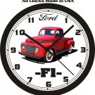 1948-1950 FORD F1, F100 PICKUP TRUCK WALL CLOCK-FREE USA SHIP!