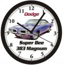 1970 DODGE SUPER BEE 383 MAGNUM WALL CLOCK-Free USA Ship-Plymouth