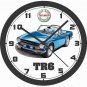 TRIUMPH TR6 WALL CLOCK-FREE USA SHIP-Choose your color!