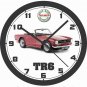 TRIUMPH TR6 WALL CLOCK-FREE USA SHIP-Choose your color!