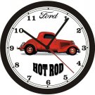 1934 FORD CUSTOM HOT ROD WALL CLOCK-FREE USA SHIP!