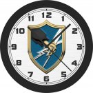 Army Security Agency Emblem Wall Clock-Free US Ship