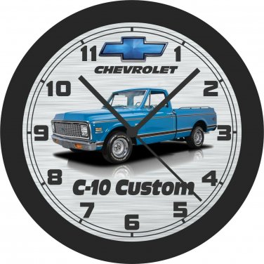 1972 Chevrolet C-10 Custom Pickup Wall Clock-Free US Ship