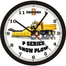 OSHKOSH P SERIES SNOW PLOW WALL CLOCK-FREE USA SHIP!