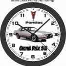 1986 Pontiac Grand Prix 2+2 Wall Clock-Free USA Ship