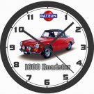 1968 DATSUN 1600 ROADSTER 10 INCH, 14 INCH, 17 INCH WALL CLOCK-NISSAN, TOYOTA