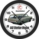 1969 Rambler 440 Station Wagon Wall Clock-Free US Ship-AMC
