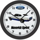 Ford Maverick Sprint Wall Clock-Free US Ship, Mustang, Galaxie, Pinto