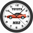 1989 TOYOTA MR2 WALL CLOCK-FREE USA SHIP!-Choose 1 of 2