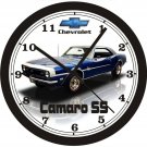 1968 CHEVROLET CAMARO SS BLUE WALL CLOCK-FREE USA SHIP-Choose 1 of 2