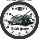 1955 CHEVROLET BELAIR GASSER RACE CAR WALL CLOCK-FREE USA SHIP!