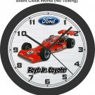1974 Indy 500 AJ Foyt Jr. Coyote Ford Wall Clock-Free US Ship