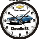 1971 CHEVROLET CHEVELLE SS WALL CLOCK-FREE USA SHIP!