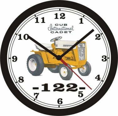 INTERNATIONAL CUB CADET 122 WALL CLOCK-NEW!