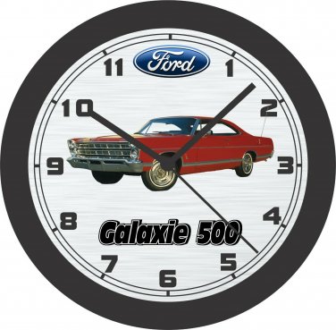 1967 Ford Galaxie 500 Wall Clock, Free US Ship, Chevrolet, Dodge