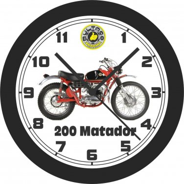 1964 Bultaco Matador Motorcycle Wall Clock-Free US Ship
