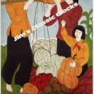 North Vietnamese Women Carrying Fruit Propaganda Poster-Free US Ship-Vietnam