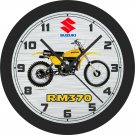 1976-1977 Suzuki RM370 Classic Motocross Bike Wall Clock-Free US Ship