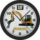 Cat 306CR Mini Hydraulic Excavator Wall Clock-Free US Ship