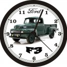 1949 FORD F3 PICKUP WALL CLOCK-FREE USA SHIPPING