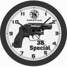 SMITH & WESSON 38 SPECIAL HANDGUN WALL CLOCK-FREE USA SHIP