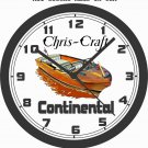 CHRIS CRAFT CONTINENTAL WALL CLOCK-FREE USA SHIP