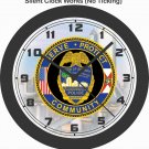 JACKSONVILLE FLORIDA SHERIFF'S SEAL WALL CLOCK-FREE USA SHIP