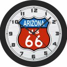 Arizona Route 66 Highway Sign Wall Clock-Free US Ship