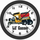 LIL' GASSER SHOW ROD WALL CLOCK-FREE USA SHIP!