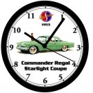 1953 STUDEBAKER COMMANDER REGAL STARLIGHT COUPE WALL CLOCK-Free USA Ship