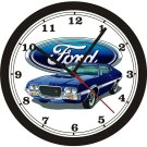 1972 FORD GRAN TORINO SPORT WALL CLOCK-FREE USA SHIP!