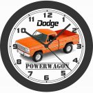 1978 DODGE POWERWAGON WALL CLOCK-Bronco, Blazer, Ram