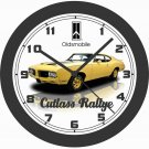 1970 OLDSMOBILE CUTLASS RALLYE 350 WALL CLOCK-FREE USA SHIP