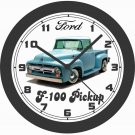 1956 FORD F-100 PICKUP  WALL CLOCK-FREE USA SHIP