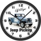 1948 WILLYS-OVERLAND JEEP PICKUP TRUCK WALL CLOCK-FREE USA SHIP, Ford, Dodge