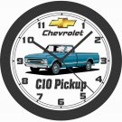 1967 CHEVROLET C10 PICKUP TRUCK WALL CLOCK-FREE USA SHIP, F150, F100, RAM