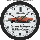 1970 Oldsmobile Cutlass Supreme Holiday Coupe Wall Clock-Free US Ship