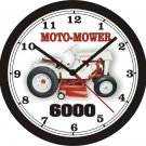 MOTO-MOWER 6000 LAWN TRACTOR WALL CLOCK-Free USA Ship
