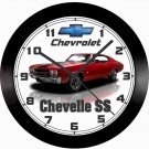 1970 CHEVROLET CHEVELLE SUPER SPORT WALL CLOCK-FREE USA SHIP, Camaro, Mustang