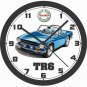 TRIUMPH TR6  WALL CLOCK-FREE USA SHIP!-Choose 1 of 6 Colors