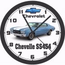 1970 CHEVROLET CHEVELLE SS454 WALL CLOCK-FREE USA SHIP!-CAMARO, FIREBIRD, GTO
