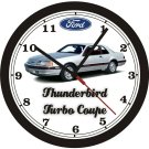 1987 FORD THUNDERBIRD TURBO COUPE WALL CLOCK-FREE US SHIP!
