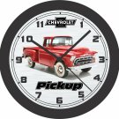 1957 CHEVROLET 3100 PICKUP TRUCK WALL CLOCK & FREE USA SHIPPING!