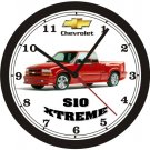 CHEVROLET S10 XTREME PICKUP WALL CLOCK-FREE USA SHIP!-Camaro, Ranger, Silverado
