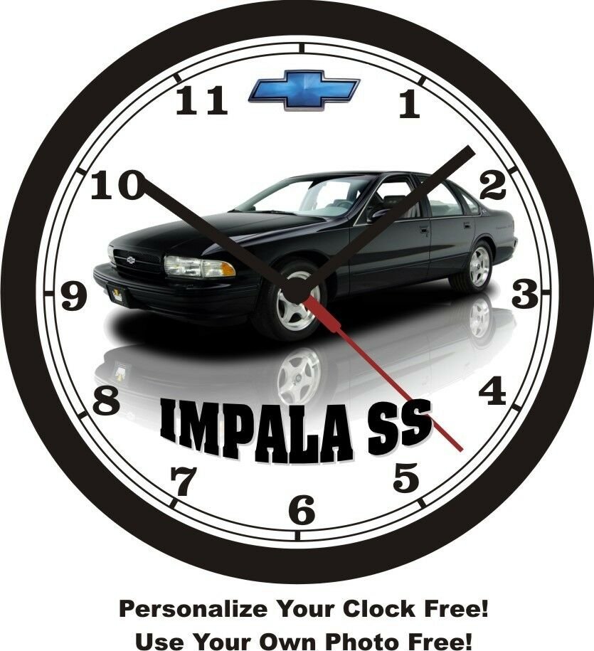 19941996 CHEVROLET IMPALA SS WALL CLOCKFREE US SHIP, Mustang, Camaro