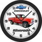1987 Chevrolet C10 Silverado Pickup Truck Wall Clock-Free US Ship
