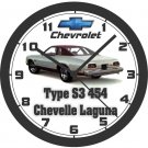 1974 CHEVROLET TYPE S3 454 CHEVELLE LAGUNA   WALL CLOCK, CAMARO, CORVETTE