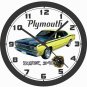 1972 PLYMOUTH DUSTER 340 WALL CLOCK-NEW!-Free USA Ship-Choose 1 of 2